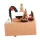 thumbnail image 4 of Caja Musical De Cuerda Con Música Navide?a Para Adorno Coleccionable, Aniversario, árbol De Navidad Marrón, 4 of 5