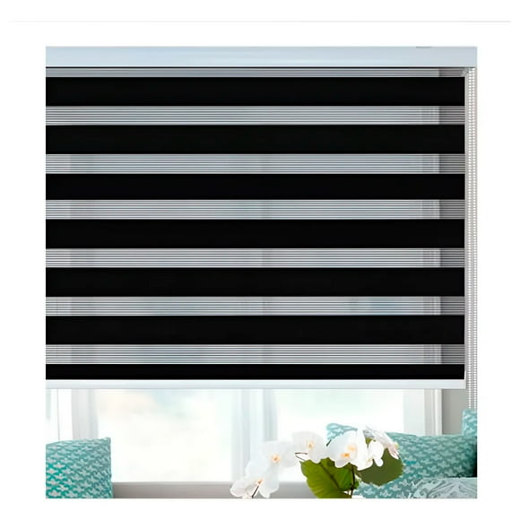 Cortina Roller Duo Zebra Beiti Día Noche 100x240cm
