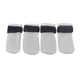 thumbnail image 5 of 4 Uds. de cubiertas para pies de mascotas, Protector de patas, zapatos antiarañazos, botas de gato de malla suave ajustables para baño de gatos, corte gris S, 5 of 5
