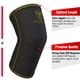 thumbnail image 4 of Coderas Iron Bull Strength de neopreno de 5 mm (1 par), color negro y verde, 4 of 7