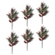 thumbnail image 4 of 6 Ramas De Frutos Rojos Artificiales De 16 Pulgadas Para Decoración Navideña, 4 of 5