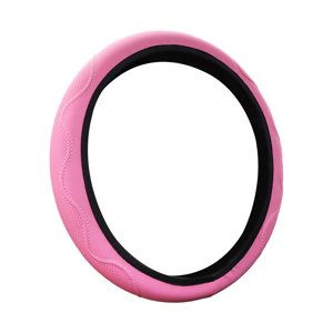 Ioensy - Funda Para Volante De Coche, Cómoda De Agarrar, Elegante, Para Mujeres, Hombres, Universal, Color Rosa