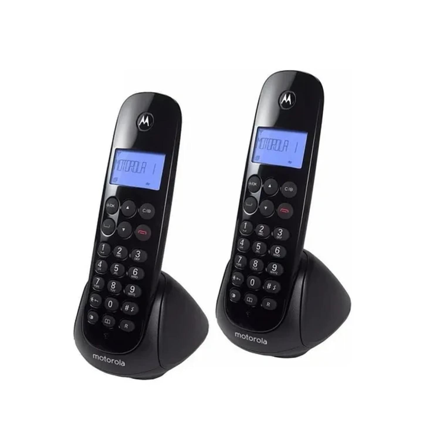 Motorola - Pack 2 Telefonos Digitales Dual Inalambricos M700-2
