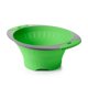 thumbnail image 1 of Colador plegable OXO 3,5 L de silicona resistente al calor, color verde, 1 of 6