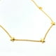 thumbnail image 1 of Collar de 5 Estrellas de Plata 925 enchapada en oro 18k., 1 of 2