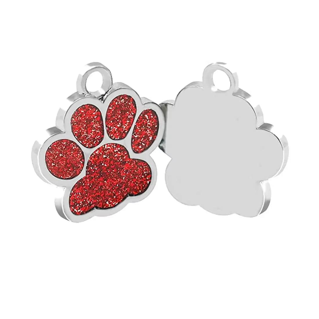 Akirapet - Llavero Forma De Patitas Rojo