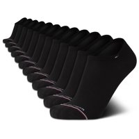 Calcetines Tommy Hilfiger Cushion Comfort Athletic Para Hombre, Paquete De 12