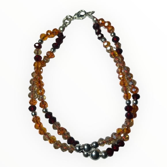 Pulsera plata 925 y Cristales