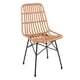 thumbnail image 1 of Silla de Comedor Terraza Rattan Grecia Color Madera, 1 of 4