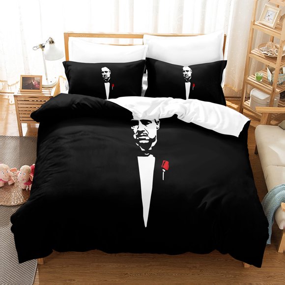 Godfather Bedding Set Gangster boss Bed Set Aldult Kid Bedroom Duvetcover Sets