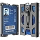 thumbnail image 1 of Funda para insignias y cartera GOVO T4, policarbonato duradero, negro, 1 of 8