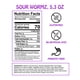 thumbnail image 2 of Gomitas Sour Worms Rotten 150 g, bajas en azúcar y altas en fibra, 2 of 3