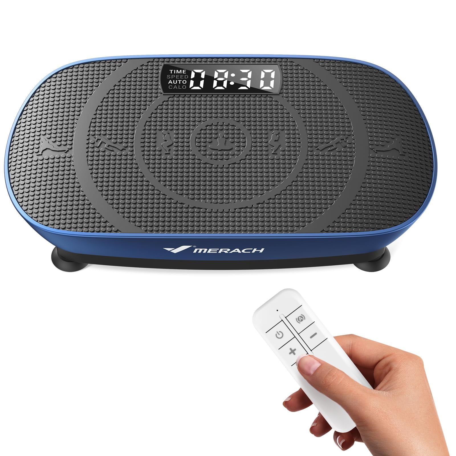 Máquina De Ejercicios Con Placa Vibratoria Merach Cv30 Para Fitness