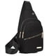 thumbnail image 1 of Quilted Casual Chest Bag, Lightweight Foldable Sling Bag, Portable Trendy Versatile Shoulder Bag, 1 of 3