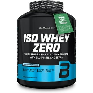 Biotechusa Iso Whey Zero Whey Protein Isolate 5 Lbs Coconut