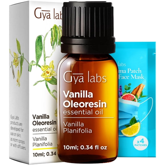 Aceite Esencial De Vainilla 10 Ml Para Cabello Piel Y Difusor