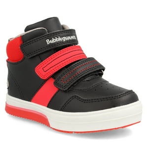 Botín Niño Luces Bubblegummers Neon Negro