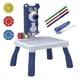 thumbnail image 2 of Mesa De Dibujo Con Proyector, Juguetes De Aprendizaje Temprano, Mesa De Tablero Para Garabatos Para Bebé Azul, 2 of 5
