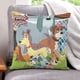 thumbnail image 1 of Pound Puppies Fundas de almohada de terciopelo con tema, regalos de funda de almohada, decoración para el hogar, cojín de lanzar, regalo de cumpleaños para fans y parejas. 45cm x 45cm., 1 of 6