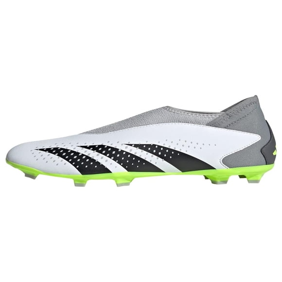 Botas de fútbol adidas Accuracy.3 Firm Ground blanco y negro talla 11 (niño)
