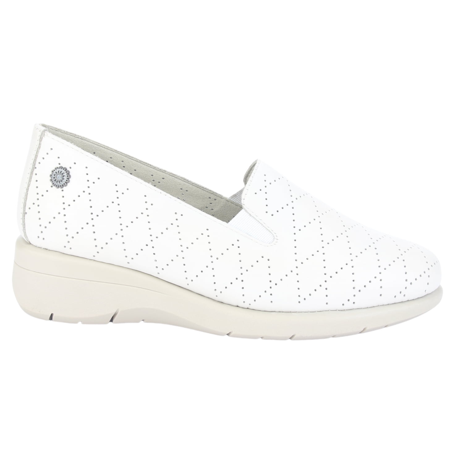 Mocasin De Cuero Chalada Mujer Cala-2 Beige Casual