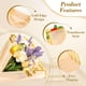 thumbnail image 3 of Papel para Ramo de Flores Cridoz 22 x 22 cm con Borde Dorado, 3 of 3