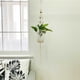 thumbnail image 2 of Colgador de Plantas Macramé Simple Blanco (F), 2 of 4