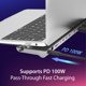 thumbnail image 4 of Estación de acoplamiento j5create JCD543 USB-C con 3 pantallas y PD de 100 W, 4 of 9