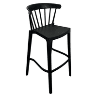 Alaia Home - Taburete Bar Windsor Negra
