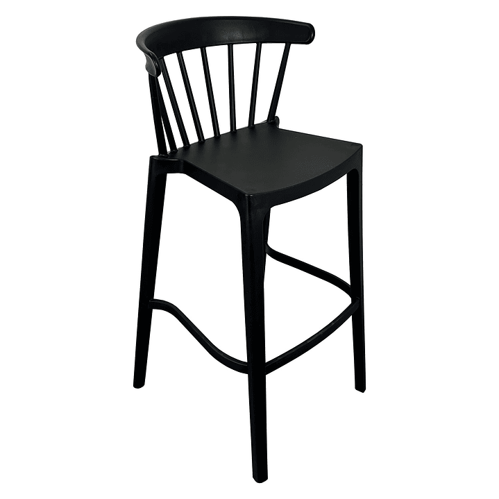 Alaia Home - Taburete Bar Windsor Negra