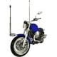 thumbnail image 1 of Pack 3 Antena De Seguridad Corta Hilo Curado Para Motos, 1 of 3