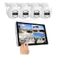 thumbnail image 3 of Kit NVR Srihome 4 camaras IPC047 PTZ Wifi + NVR NVS010 con pantalla 8CH, 3 of 5