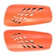 thumbnail image 5 of Espinilleras De Fútbol Mangas Protectoras Cómodas Para Adultos Cojín EVA 2 Piezas Naranja, 5 of 5