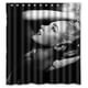 thumbnail image 1 of Cortina de ducha de Marilyn Monroe, juego de cortina de baño con ganchos, tamaño 66 x 72 pulgadas, 1 of 3