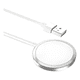 thumbnail image 1 of Cargador magnético inalámbrico compatible magsafe 15w Blanco, 1 of 3