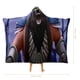thumbnail image 2 of Rey Lobo Manta Capa con Capucha Anti-Bolitas, Manta de Lana Ártica Suave, Manta Portátil de Felpa Ligera y Lujosa, Poncho para Siesta en Casa y Oficina, 100*130cm, 2 of 6