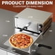 thumbnail image 2 of Horno De Sobremesa Para Hacer Pizza Acero Inoxidable 12 Pulgadas, 2 of 7