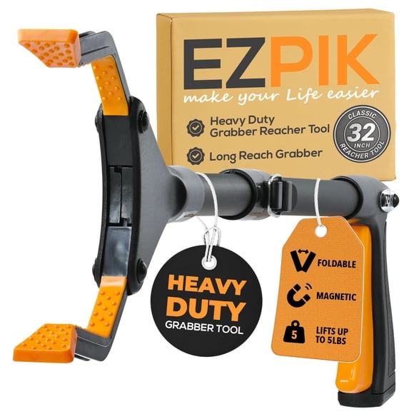 Grabber Tool EZPIK Classic, plegable, 80 cm, con imanes, para personas mayores