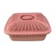 thumbnail image 3 of Canasto De Frutas Con Tapa, Organizador De Accesorios De Cocina, Canasto De Pan Para Servir, Color Rosa, Grande, 3 of 3