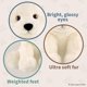 thumbnail image 3 of Peluche de oso polar Bearington Everest 27 cm, 3 of 6