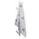 thumbnail image 1 of Tuto Swaddle XL de Muselina 120x120 cm 100% algodón orgánico - Conejito rosado, 1 of 3