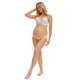 thumbnail image 2 of INSPIRE CHIC Ropa Interior de Maternidad para Mujeres Embarazadas, Soporte de Vientre en Forma de V de Seda Helada, Bragas Sin Costuras de Tiro Bajo XL Rosa, 2 of 5
