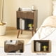 thumbnail image 5 of Mesita de noche Fultyle Mid Century Modern con cajón y almacenamiento, 5 of 7