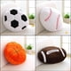 thumbnail image 3 of Almohada de fútbol de peluche de 45 cm, suave, duradera, interactiva, ideal para decorar la habitación de un niño., 3 of 4