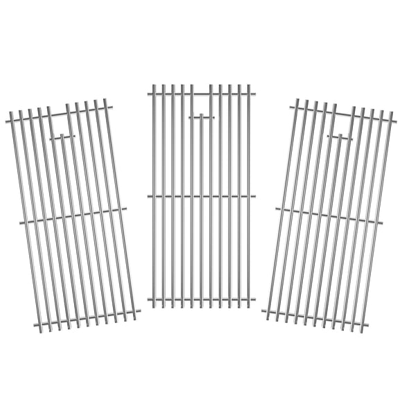 Parrillas para grill LOCVCDA Charbroil 43 x 21 cm de acero inoxidable