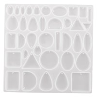 Bothyi - Moldes De Silicona Para Colgantes, Collar Para Suministros De Joyería, Molde Para Tachuelas