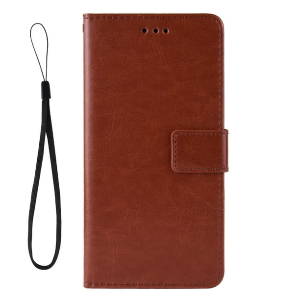 Funda tipo libro para Xiaomi Redmi Note 10s, cartera todo‑en‑uno, funda multifuncional con tarjetero y correa de muñeca desmontable