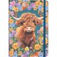 thumbnail image 1 of Diario PETER PAUPER PRESS Highland Cow Deluxe, 1 of 4