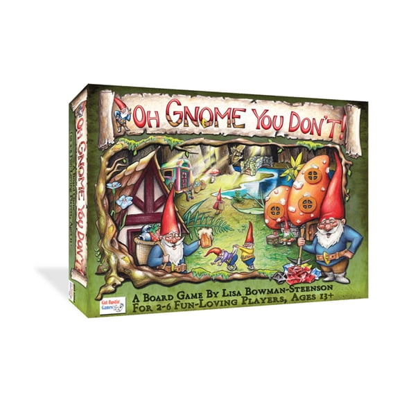 Juego de mesa Gut Bustin' Games Oh Gnome You Don't 2-6 jugadores