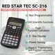 thumbnail image 3 of Calculadora Científica RED STAR TEC SC-216 con Pantalla de 2 Líneas, 3 of 8